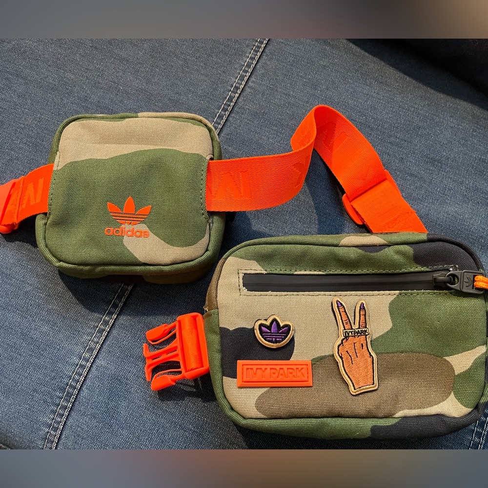 Adidas + IVY PARK Beyoncé camo belt bag NWOT